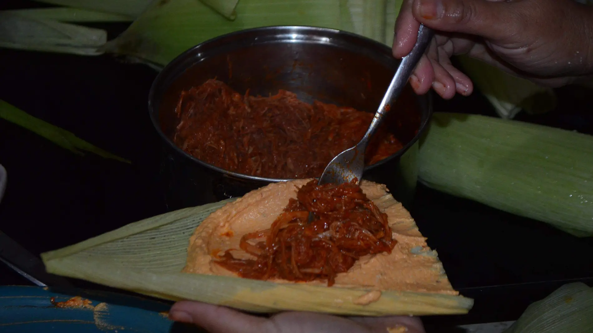 Elaboración de Tamales